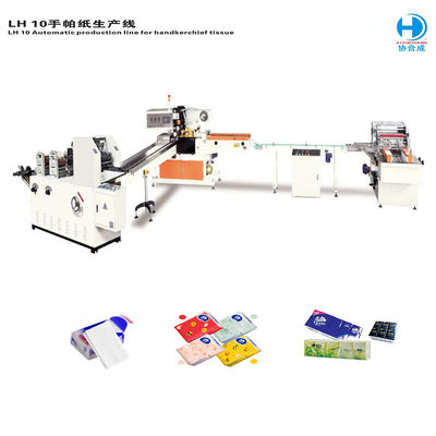 Depend On The Jumbo Roll Width Speed Facial Tissue Packing Machine Folding Machine Speed 110meters/min