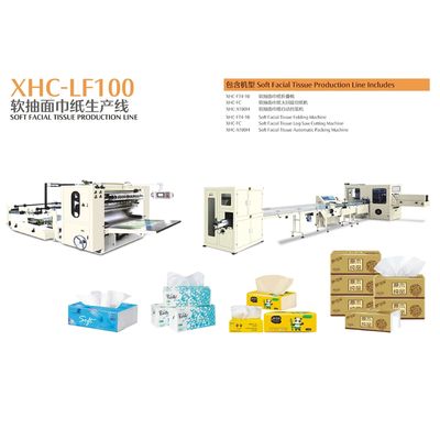 Customizable Tissue Paper Production Line Wood Pulp Dryer Cylinder 1500-3600mm 13-40g/m2 Grammage