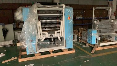 Automatic N Folded Hand Towel Folder Rewinding Machine Fast Speed 800-1000 Sheet / Min