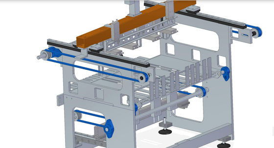 380V Automatic Transfer Unit Napkin Making Machine For Vacuum Pump Dinner High Low Fold 1/8 Type