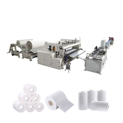 Máy sản xuất mô khuôn mặt gấp V tốc độ 110m / phút cho sản xuất mịn và mịn