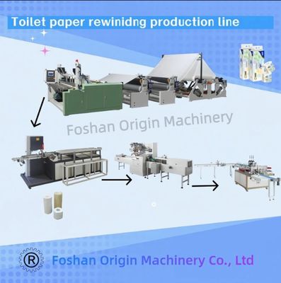 Dây chuyền sản xuất giấy vệ sinh DFJ-X với Hệ thống đục lỗ tiên tiến và Điều khiển biến tần riêng lẻ