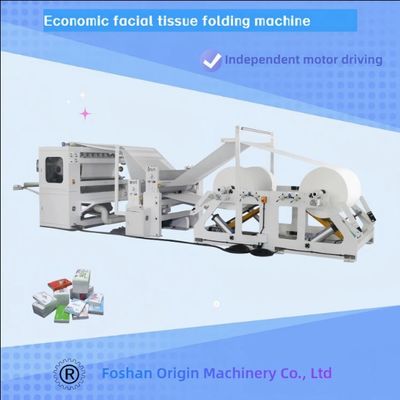 Máy làm khăn giấy V Fold, Máy cắt cưa xẻ, Dây chuyền sản xuất bán tự động
