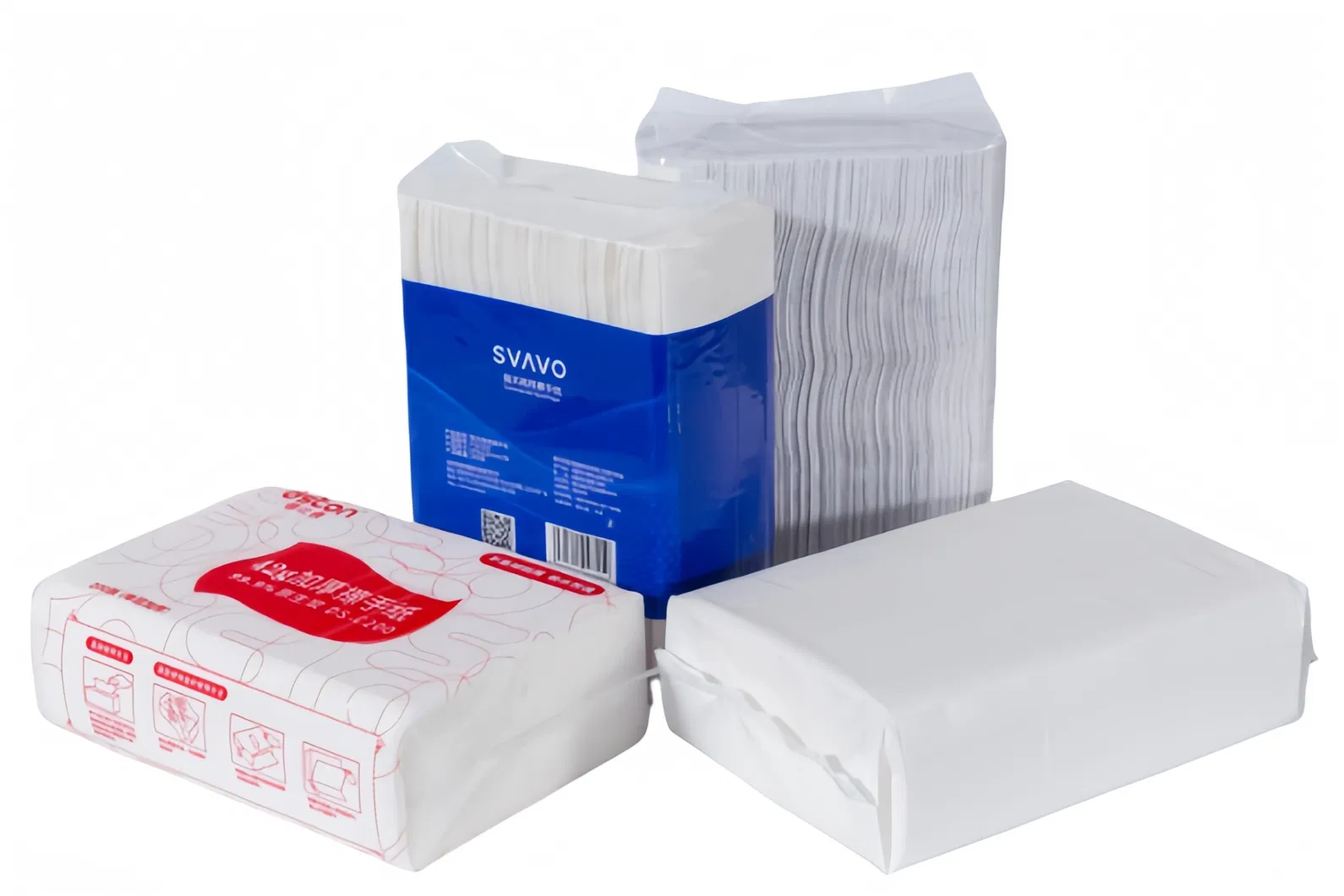 Z/N Máy quấn khăn tay gấp với chất keo lớp phủ 1