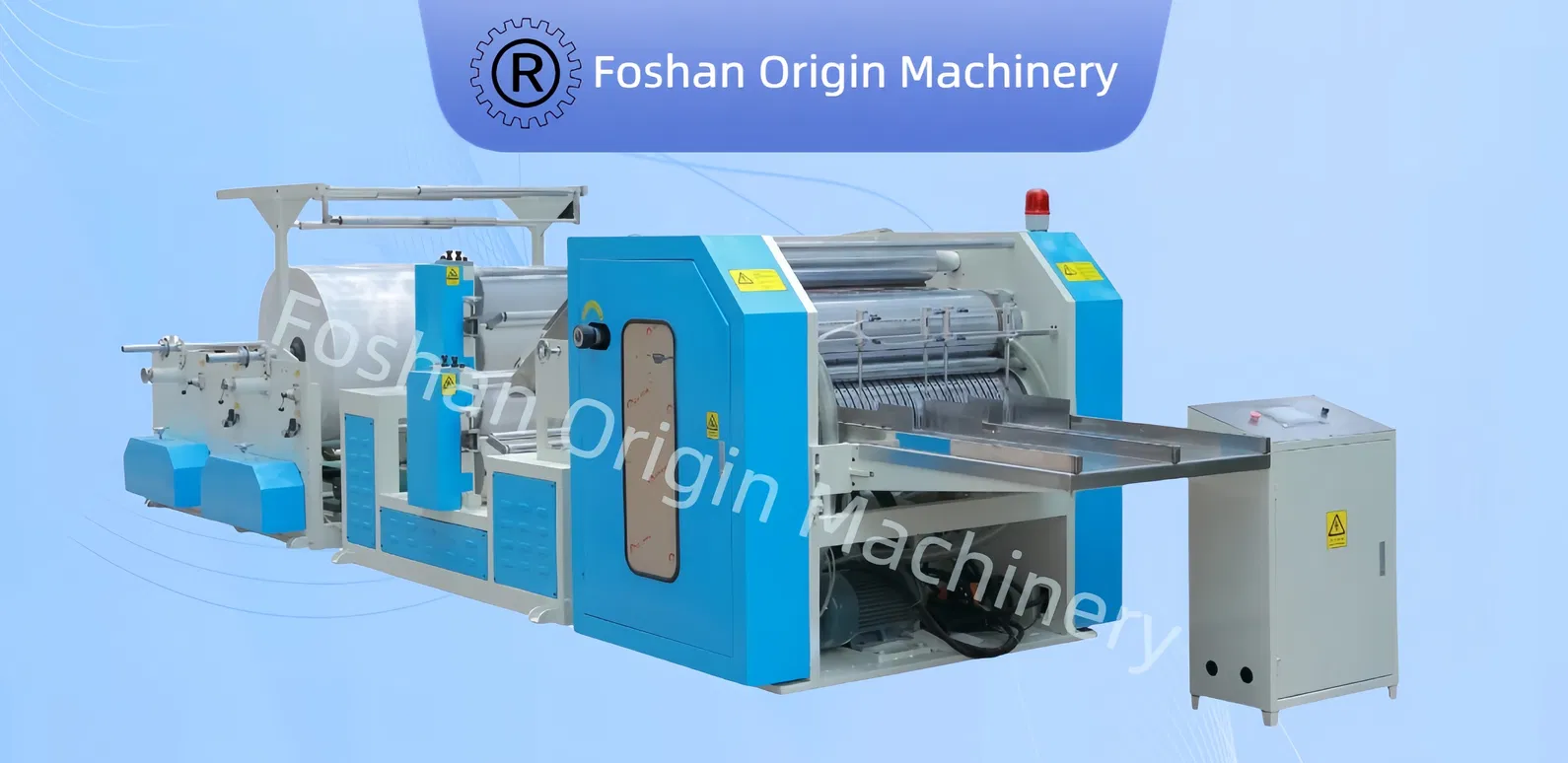 Máy sản xuất khăn ăn giấy 1-3 lớp gấp 1/8 0