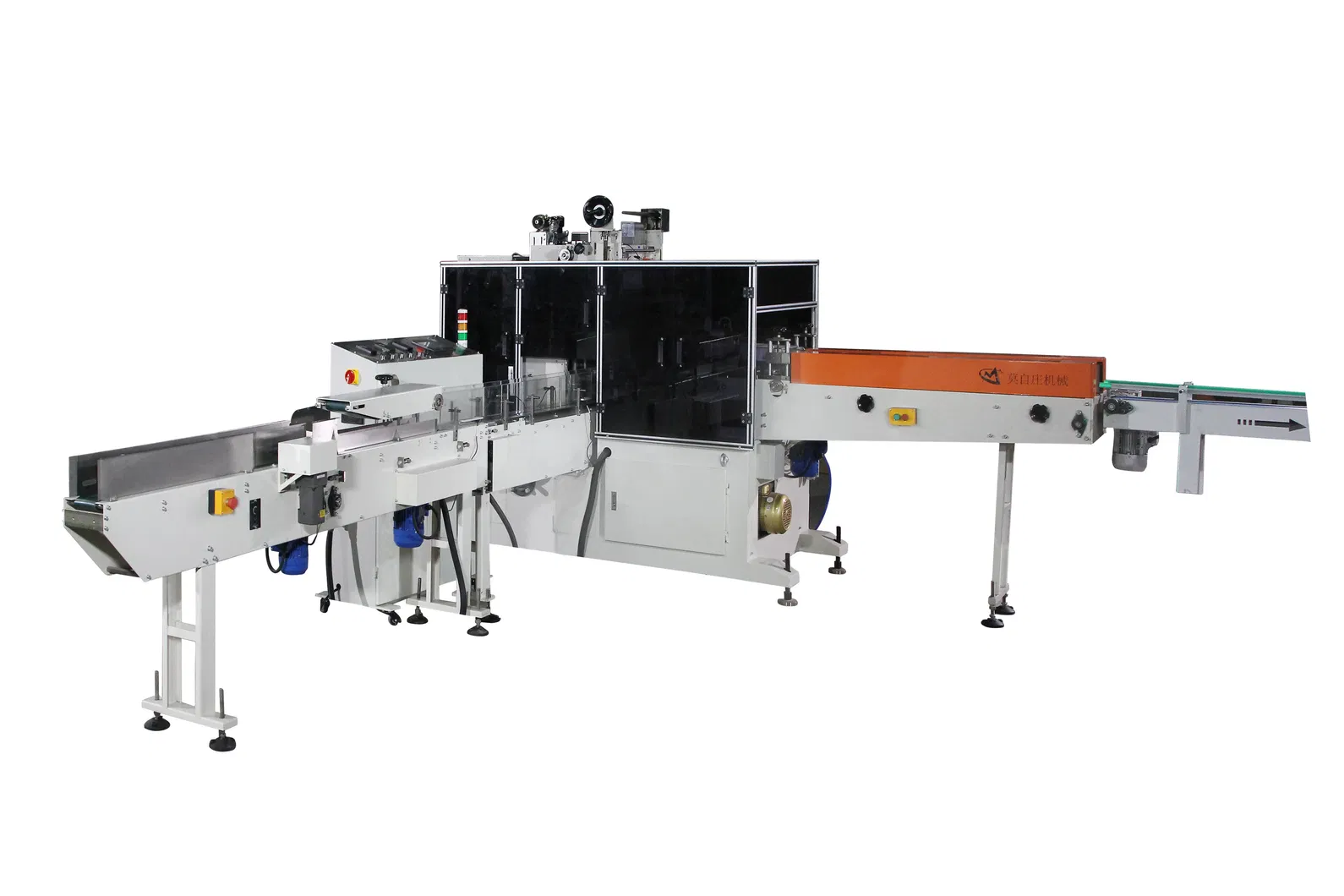 Máy làm khăn giấy V Fold, Máy cắt cưa xẻ, Dây chuyền sản xuất bán tự động 5