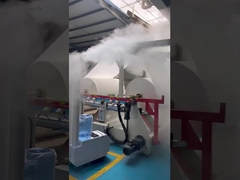 Đường dây sản xuất kéo dưới / dây chuyền sản xuất mô khuôn mặt gấp v với chuyển tự động